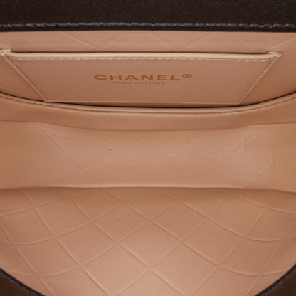 Top Quality Chanel CC Quilted Calfskin Round Moon Messenger Flap (SHG-73W0oy)