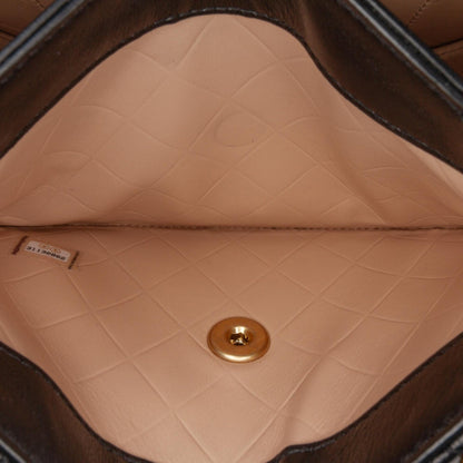 Top Quality Chanel CC Quilted Calfskin Round Moon Messenger Flap (SHG-73W0oy)