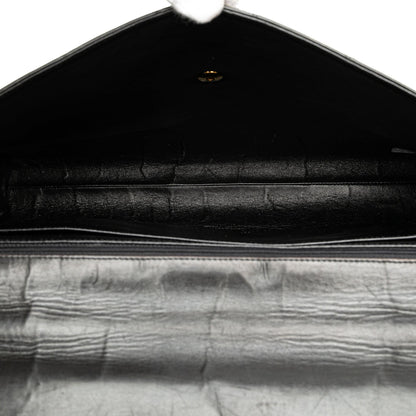 Top Quality Chanel CC Quilted Lambskin Flap Briefcase (SHG-q0A6fi)