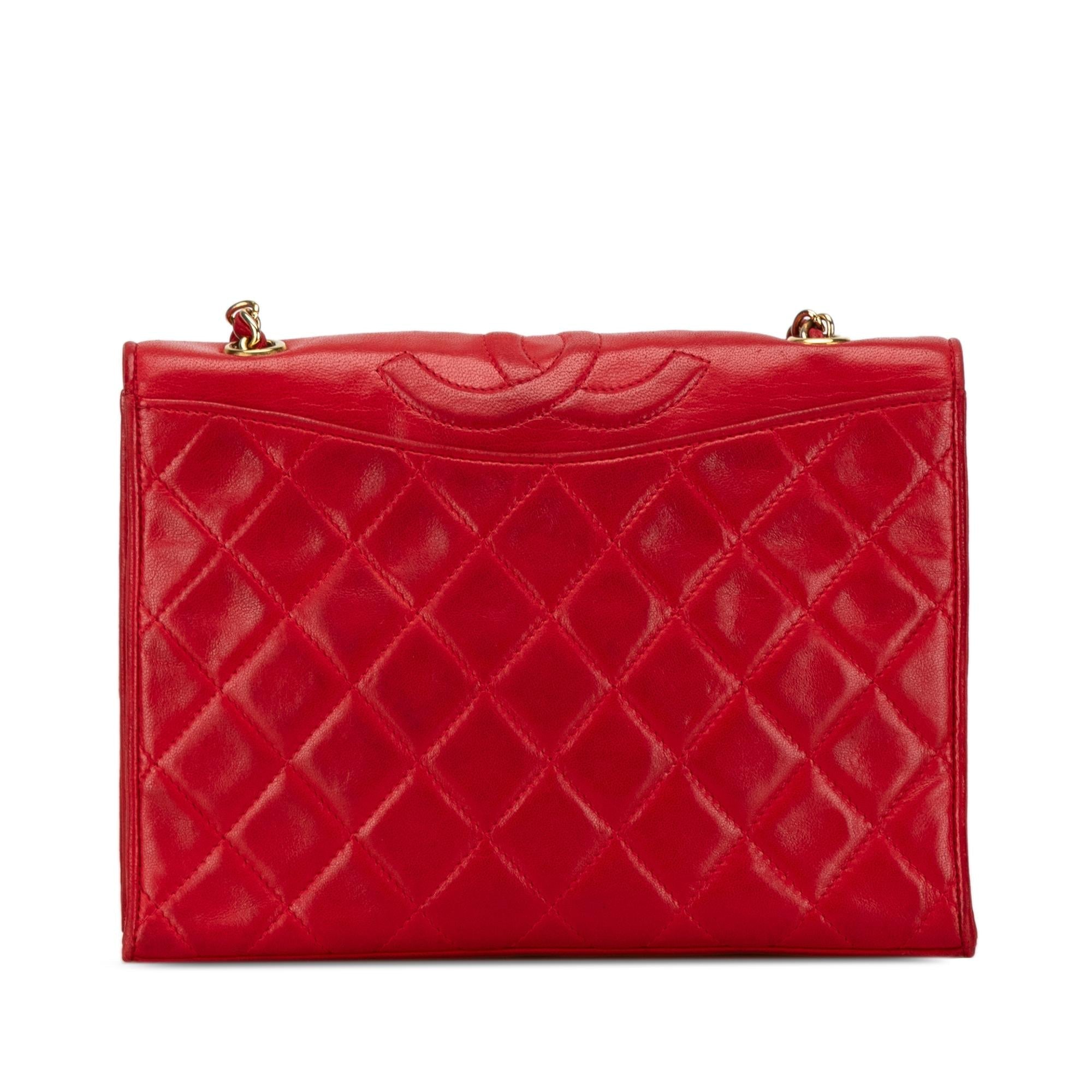 Top Quality Chanel CC Quilted Lambskin Full Flap (SHG-mw6HY3)