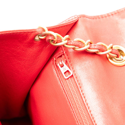 Top Quality Chanel CC Quilted Lambskin Full Flap (SHG-mw6HY3)