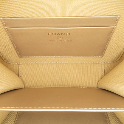 Top Quality Chanel CC Quilted Lambskin Pearl Crush Camera Bag (SHG-DwY2S3)