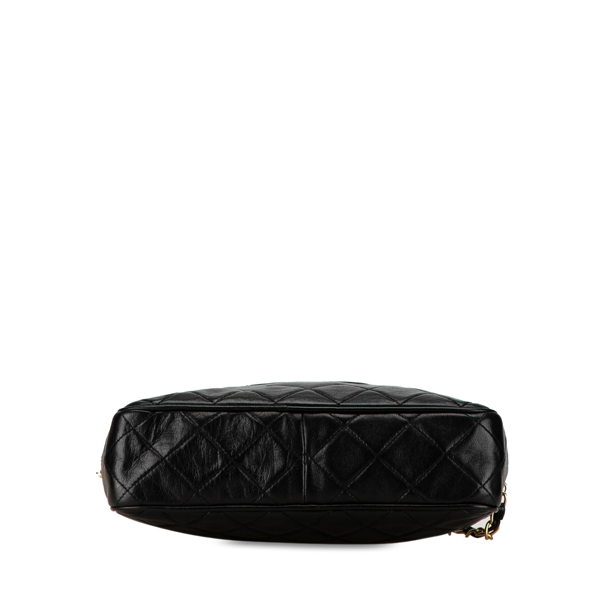 Top Quality Chanel CC Quilted Lambskin Tassel Camera Bag (SHG-TAMQsK)