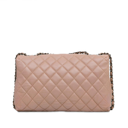 Top Quality Chanel CC Quilted Lambskin Turnlock Flap (SHG-7D2P46)