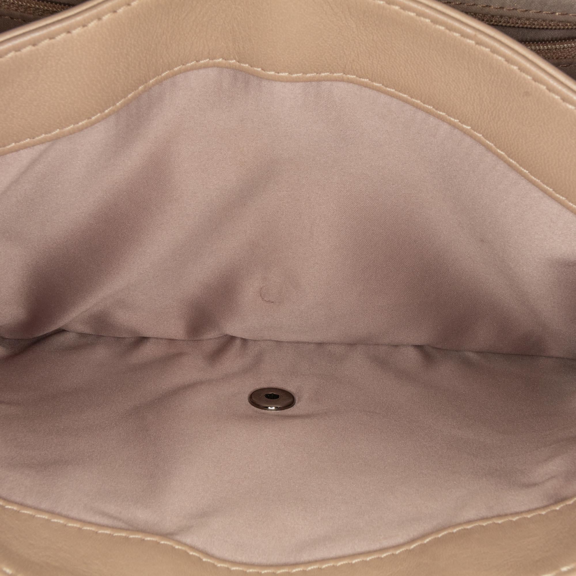 Top Quality Chanel CC Quilted Lambskin Turnlock Flap (SHG-7D2P46)