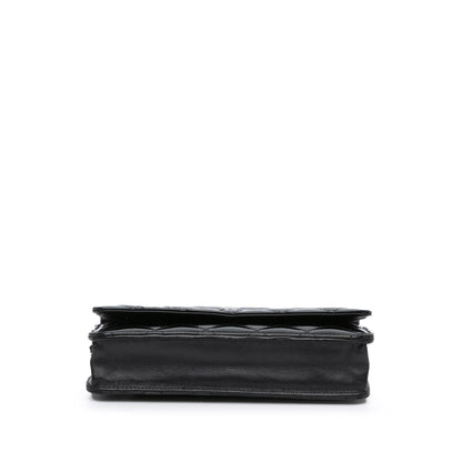 Top Quality Chanel CC Quilted Patent Wallet On Chain (SHG-8sYTvO)