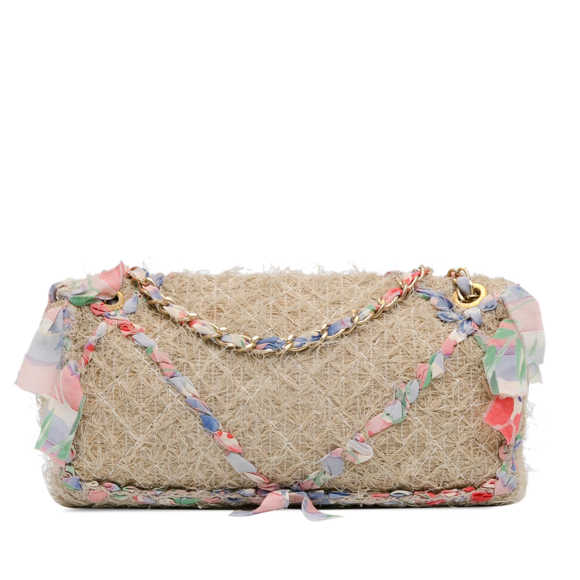 Top Quality Chanel CC Straw Country Flap (SHG-gfeq4q)