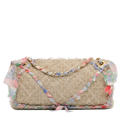 Top Quality Chanel CC Straw Country Flap (SHG-gfeq4q)