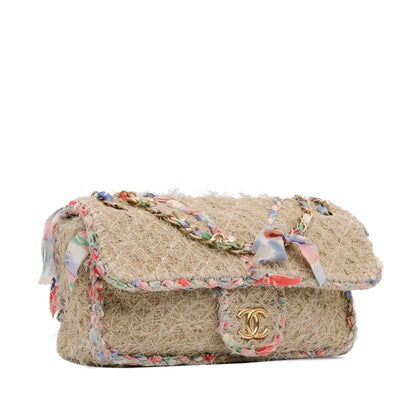 Top Quality Chanel CC Straw Country Flap (SHG-gfeq4q)