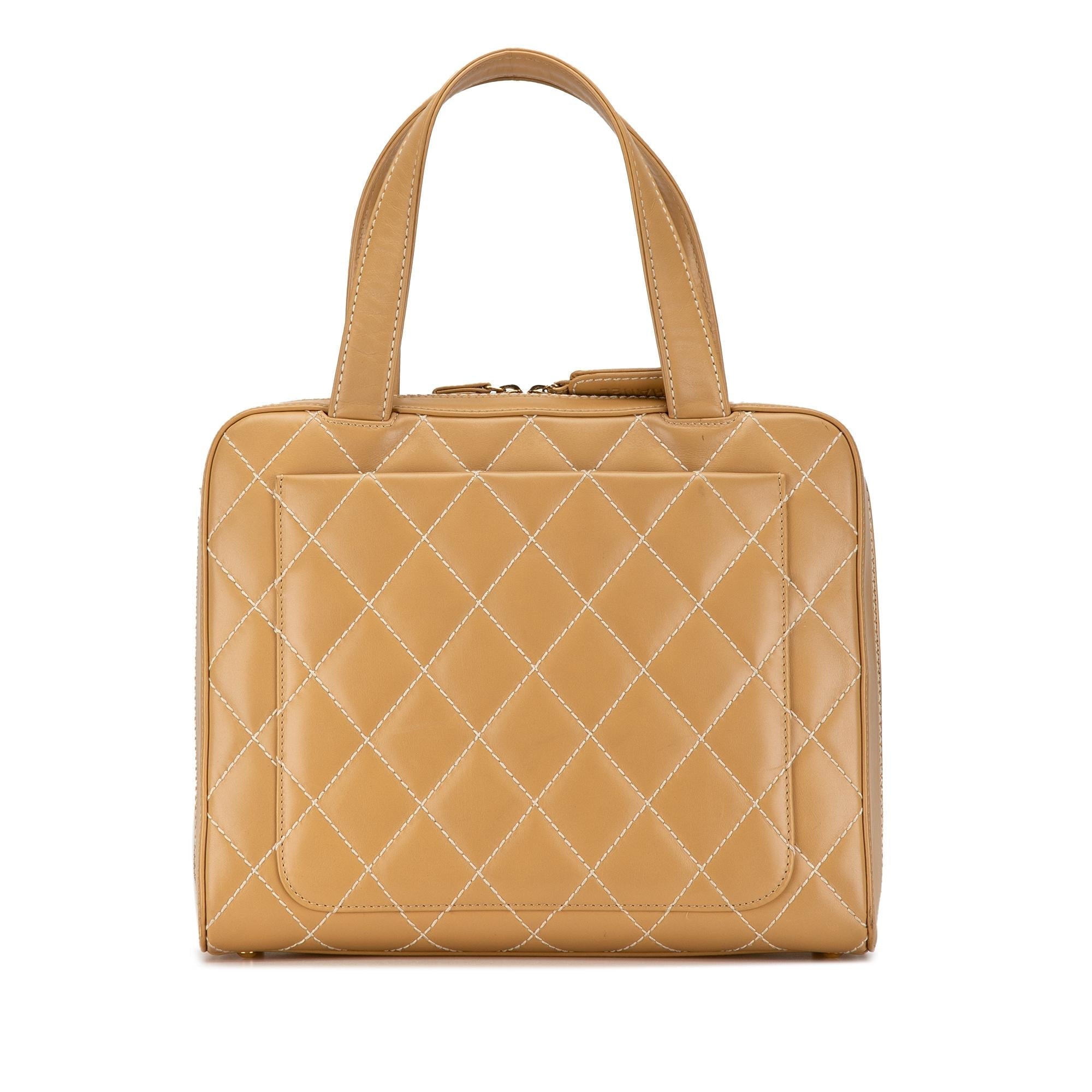 Top Quality Chanel CC Wild Stitch Handbag (SHG-iAhANF)