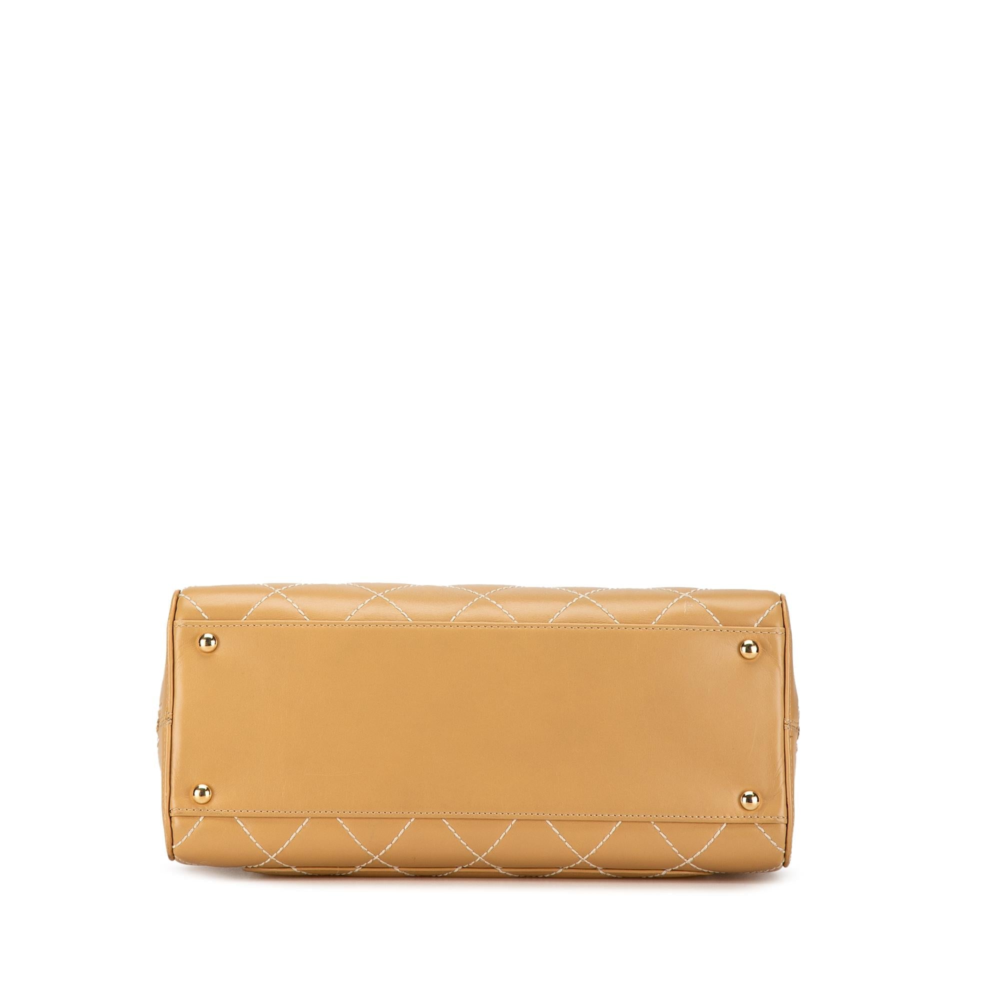 Top Quality Chanel CC Wild Stitch Handbag (SHG-iAhANF)
