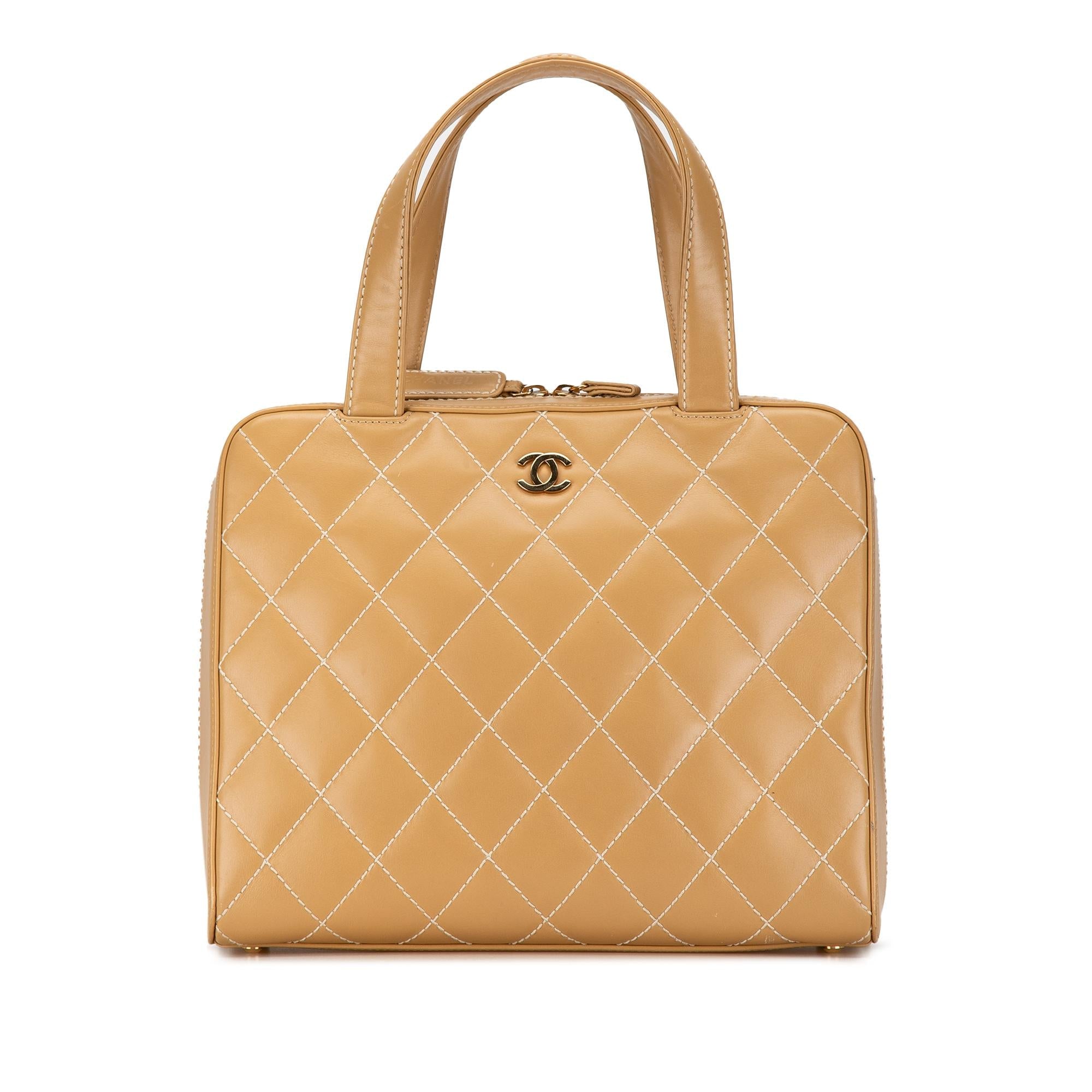 Top Quality Chanel CC Wild Stitch Handbag (SHG-iAhANF)