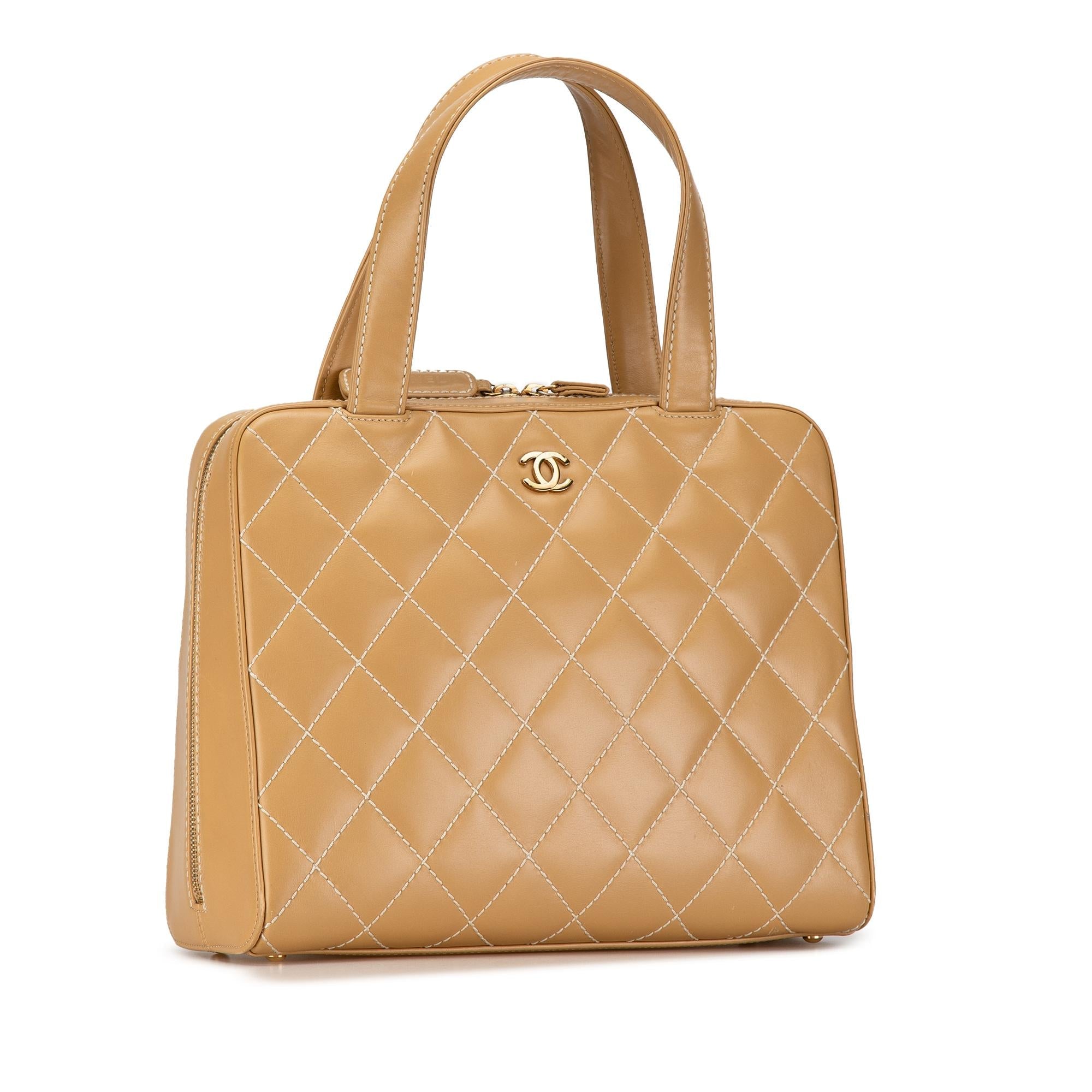 Top Quality Chanel CC Wild Stitch Handbag (SHG-iAhANF)