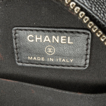 Top Quality Chanel Caviar CC Filigree Round Crossbody (SHG-bEzArR)