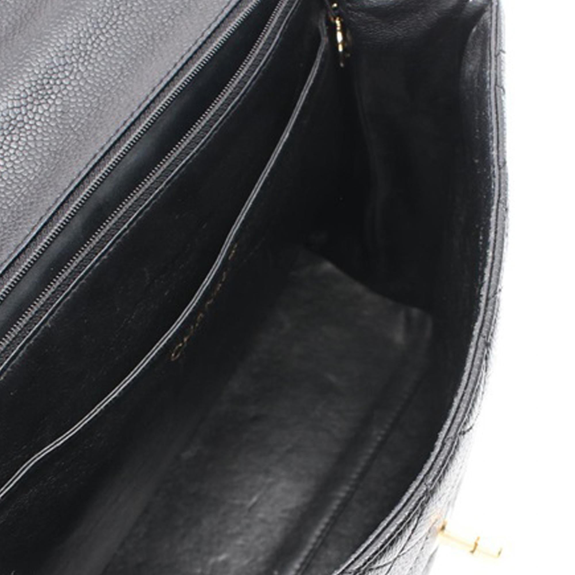 Top Quality Chanel Caviar Kelly Top Handle Bag (SHG-8nJcqR)