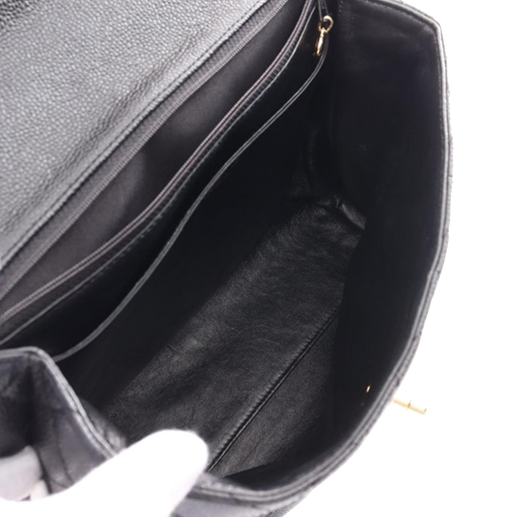Top Quality Chanel Caviar Kelly Top Handle (SHG-0u5l7v)