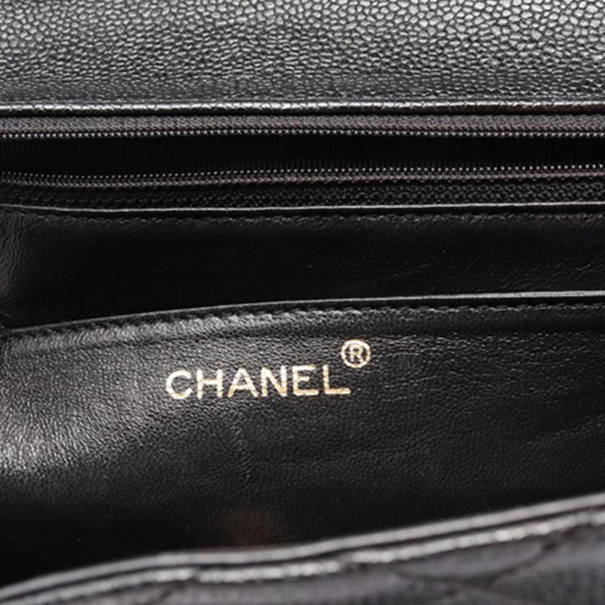 Top Quality Chanel Caviar Kelly Top Handle (SHG-0u5l7v)