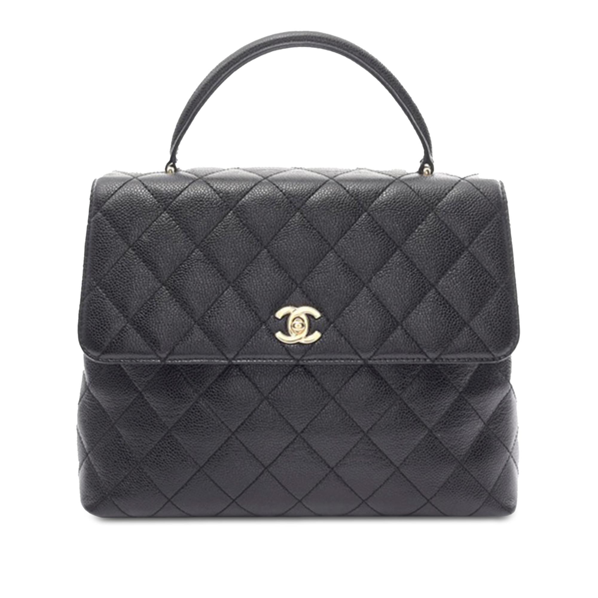 Top Quality Chanel Caviar Kelly Top Handle (SHG-0u5l7v)