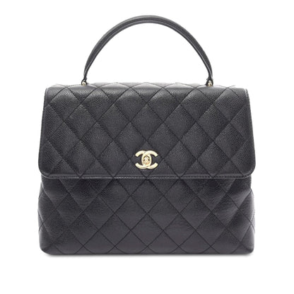 Top Quality Chanel Caviar Kelly Top Handle (SHG-0u5l7v)