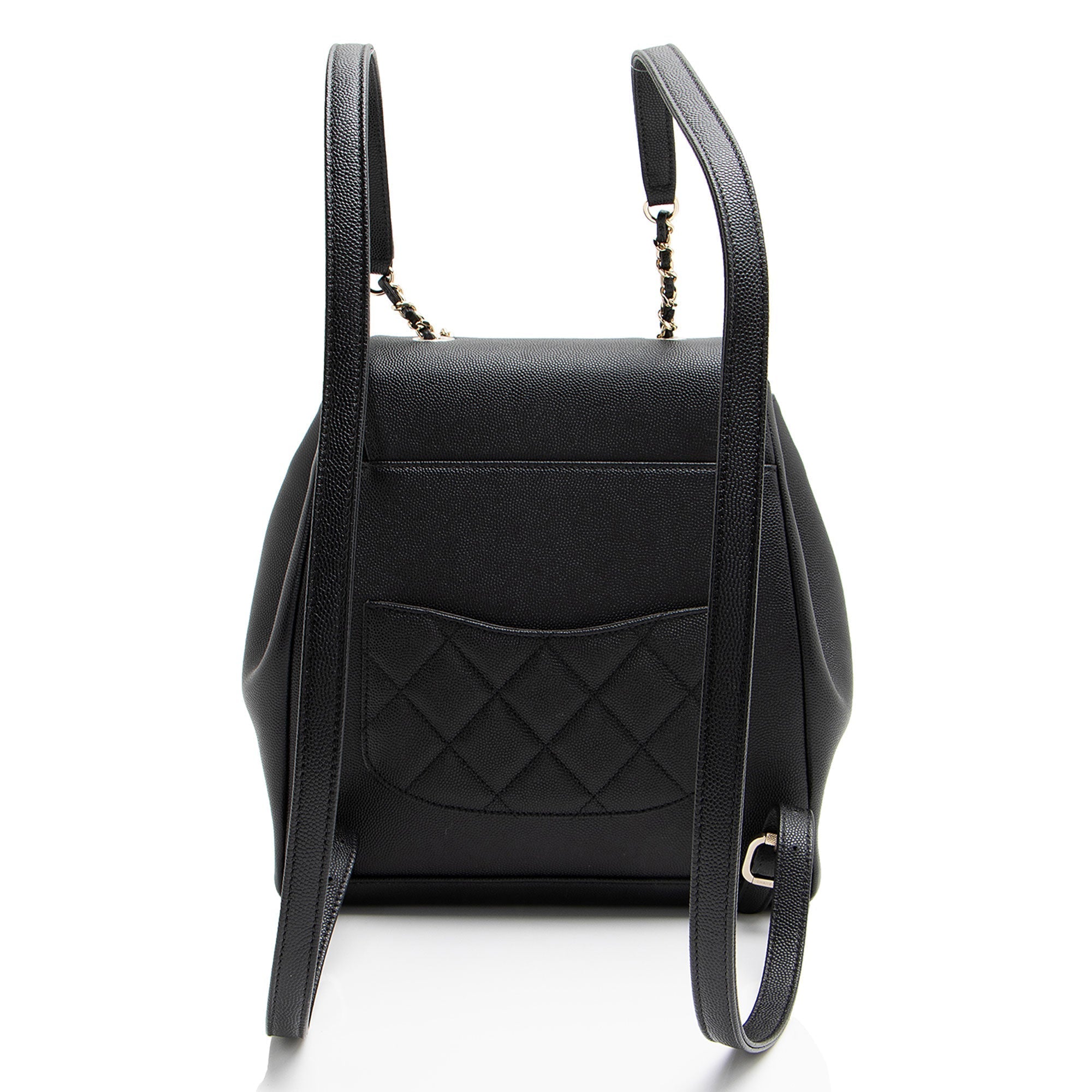 Top Quality Chanel Caviar Leather Business Affinity Backpack (SHF-oTQxcP)