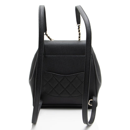 Top Quality Chanel Caviar Leather Business Affinity Backpack (SHF-oTQxcP)