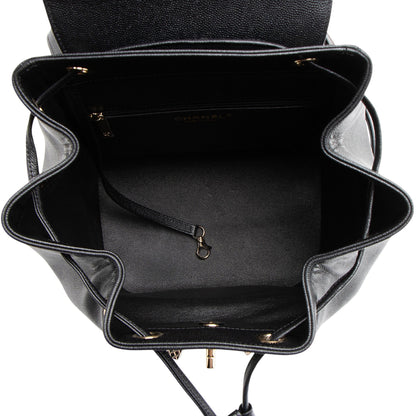 Top Quality Chanel Caviar Leather Business Affinity Backpack (SHF-oTQxcP)