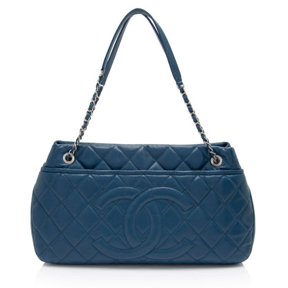 Top Quality Chanel Caviar Leather CC Timeless Medium Shoulder Bag (SHF-u1RyRl)