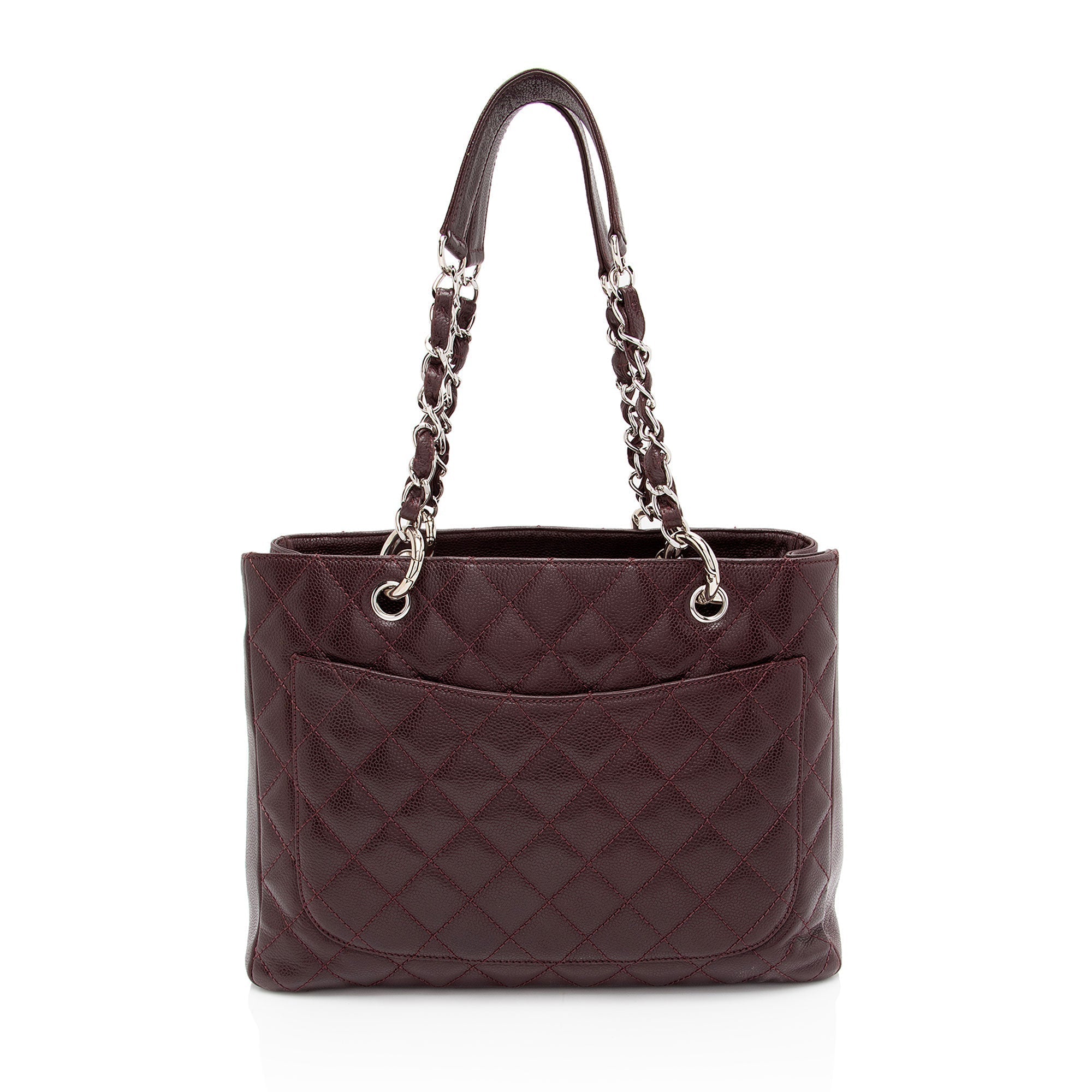 Top Quality Chanel Caviar Leather Grand Shopping Tote (SHF-NY1eUw)