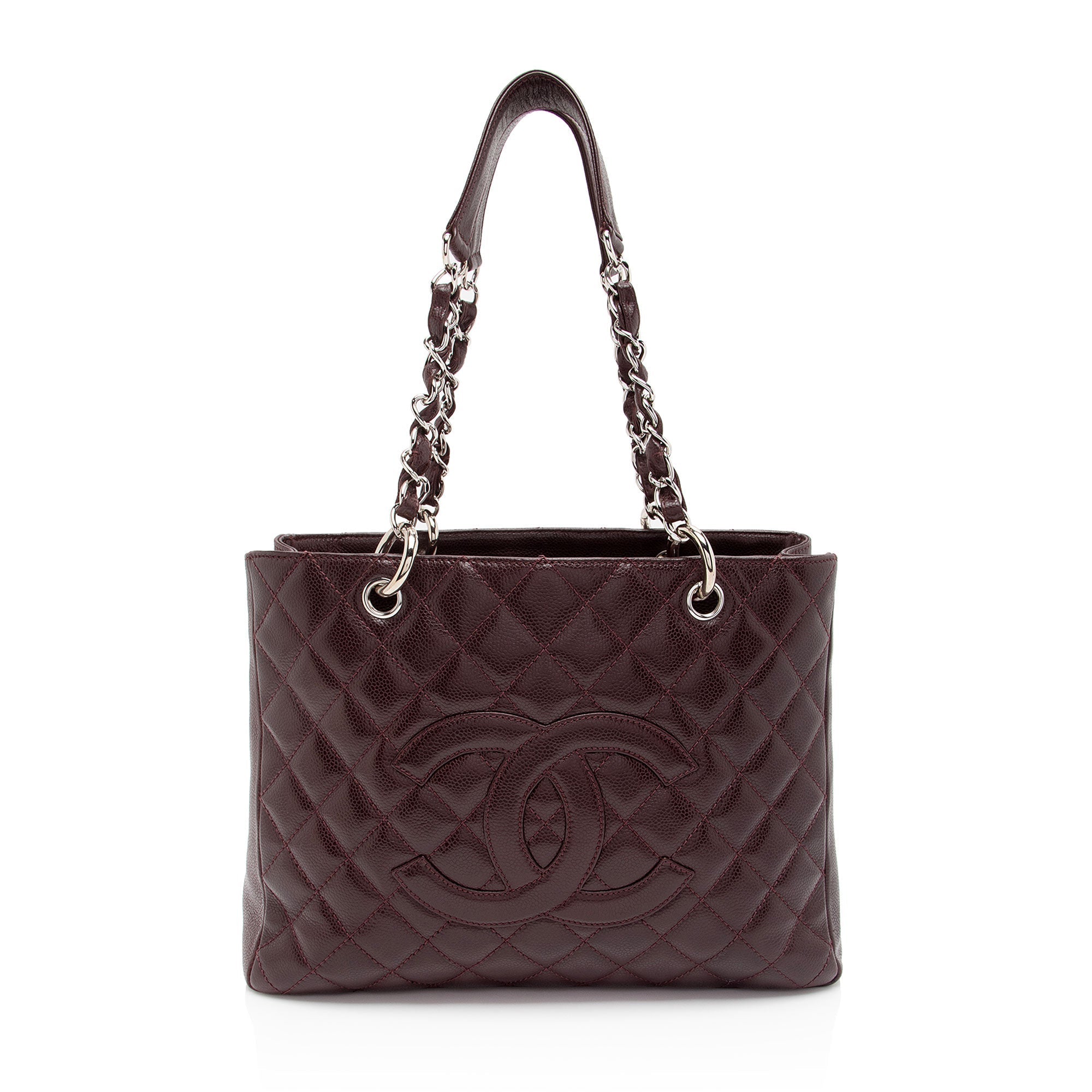 Top Quality Chanel Caviar Leather Grand Shopping Tote (SHF-NY1eUw)