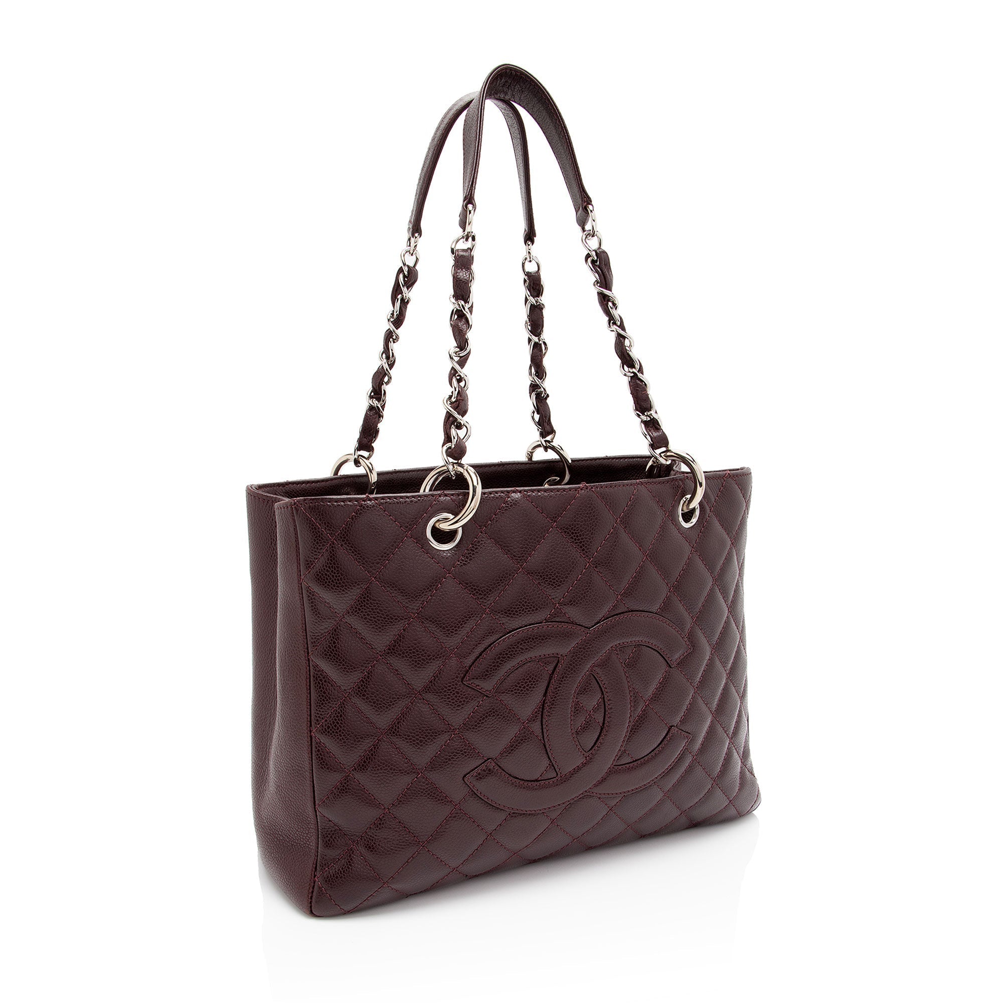 Top Quality Chanel Caviar Leather Grand Shopping Tote (SHF-NY1eUw)