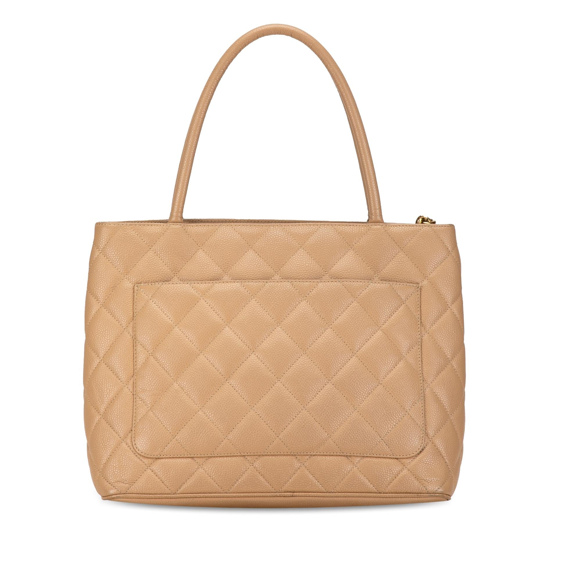 Top Quality Chanel Caviar Medallion Tote (SHG-Pto6KD)