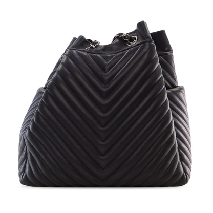 Top Quality Chanel Chevron Calfskin Urban Spirit Bucket Bag (SHG-1h2tvq)