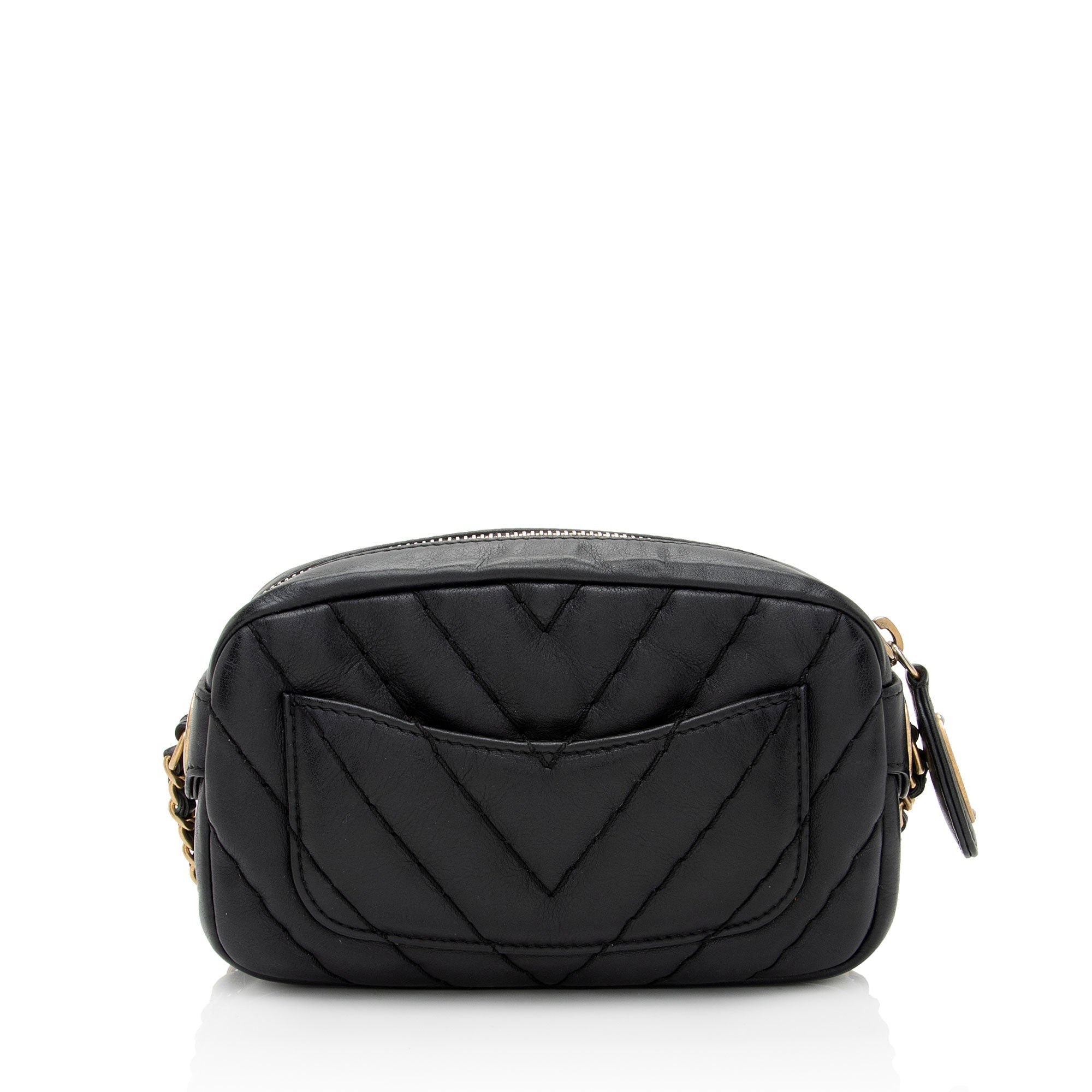 Top Quality Chanel Chevron Lambskin Medallion Mini Camera Bag (SHF-c3TbYj)