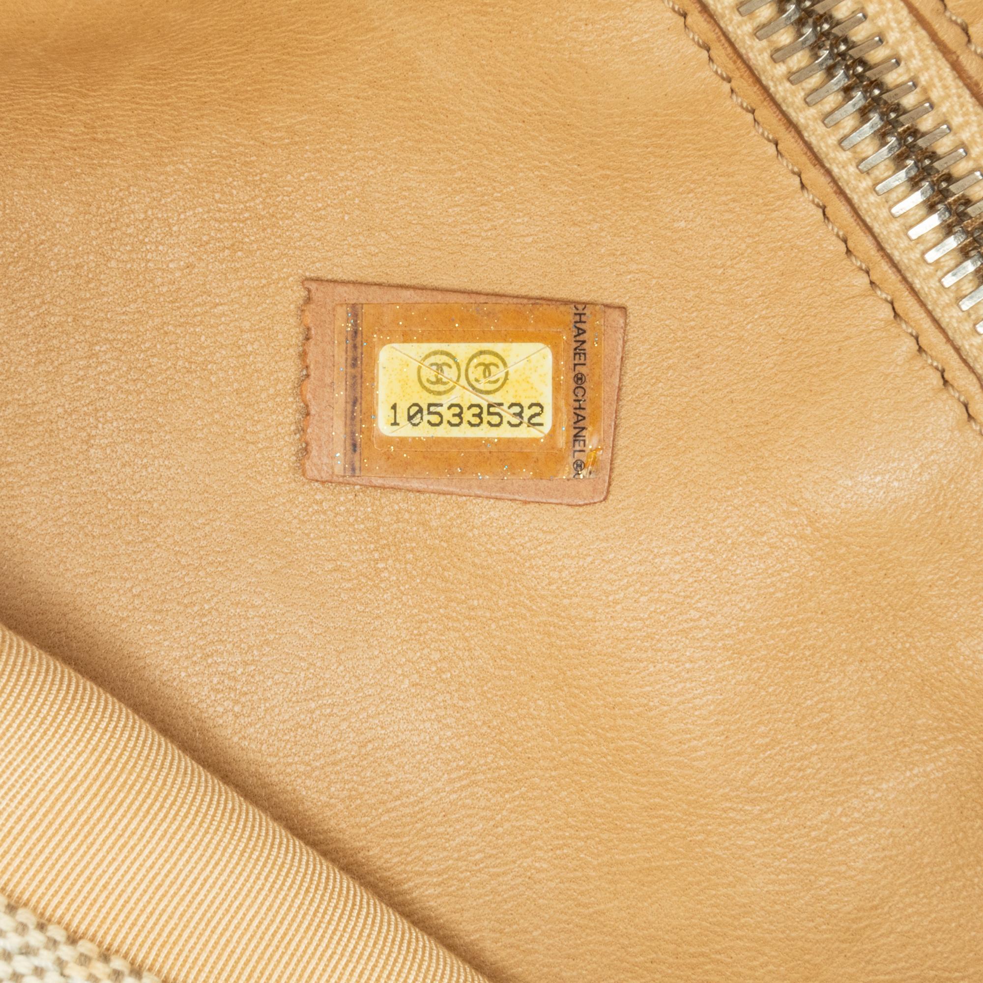 Top Quality Chanel Choco Bar Canvas CC Camellia No. 5 Tote (SHG-2pYBaU)
