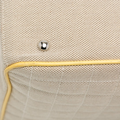 Top Quality Chanel Choco Bar Canvas CC Camellia No. 5 Tote (SHG-2pYBaU)