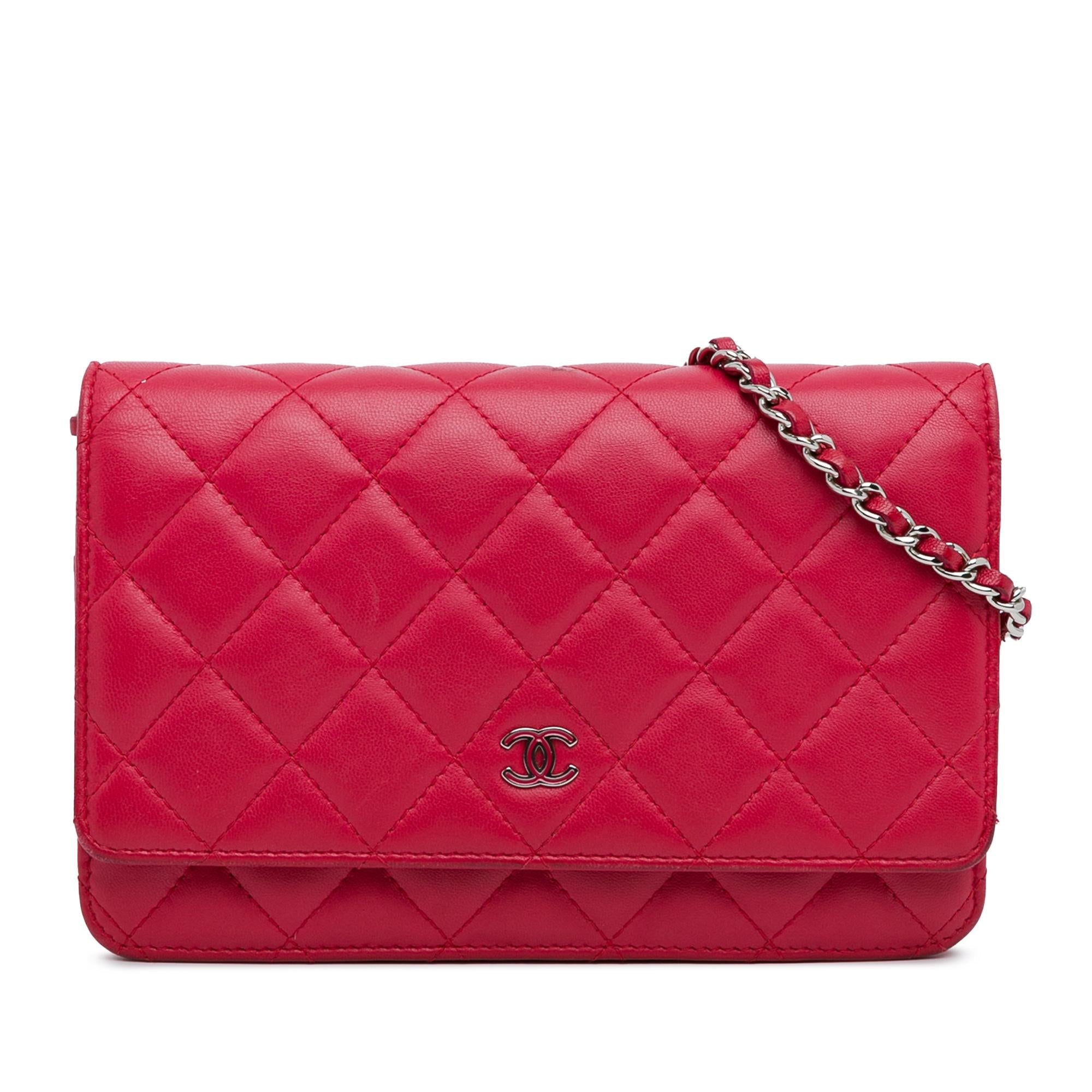 Top Quality Chanel Classic Lambskin Wallet on Chain (SHG-456A62)