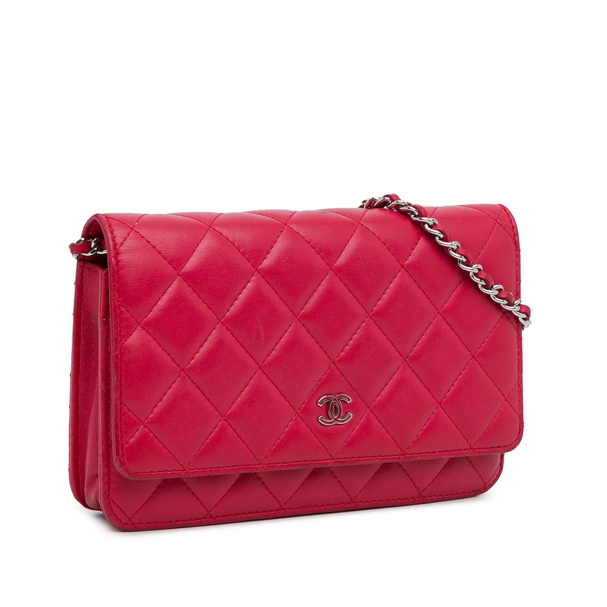 Top Quality Chanel Classic Lambskin Wallet on Chain (SHG-456A62)