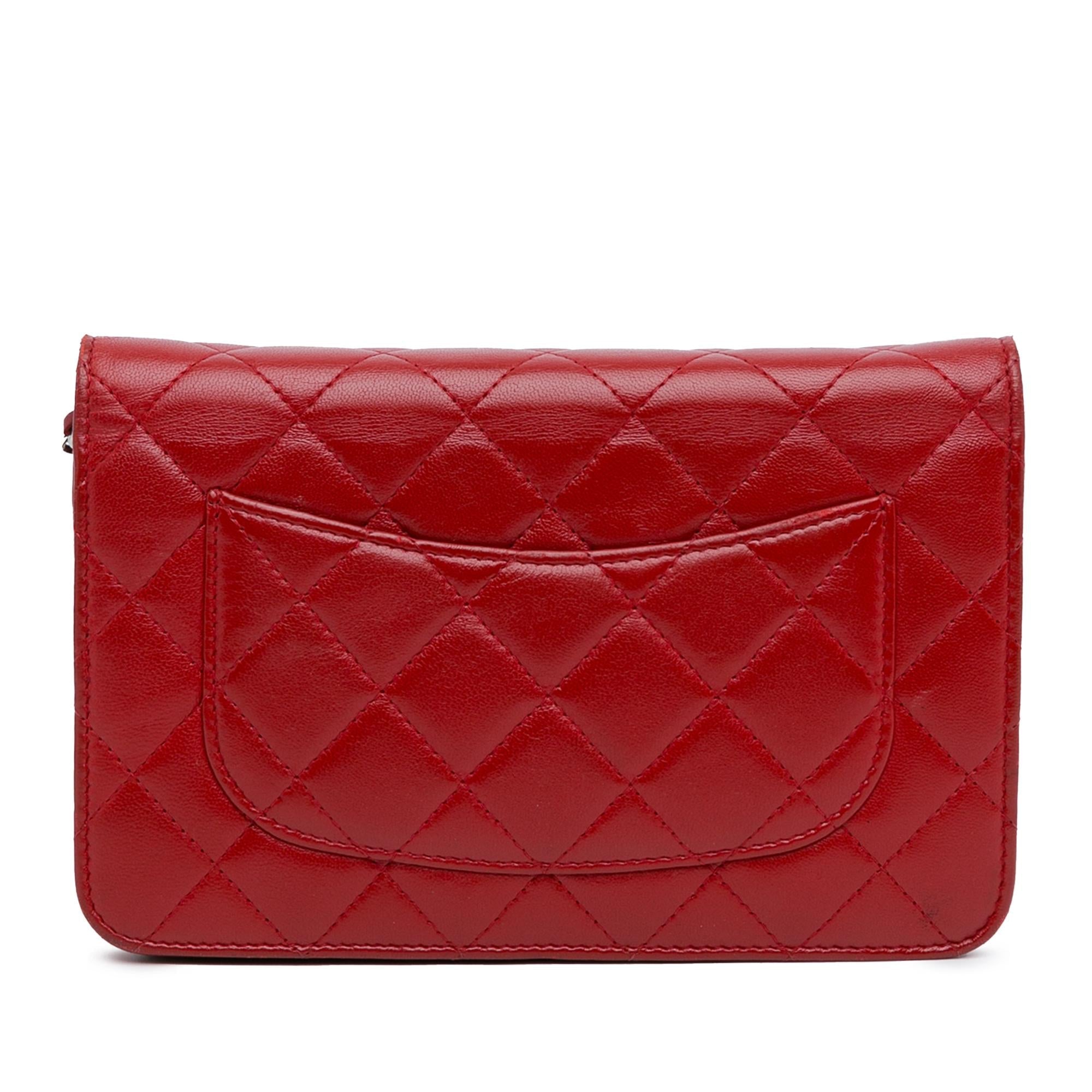 Top Quality Chanel Classic Lambskin Wallet on Chain (SHG-1JtIAe)