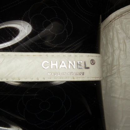 Top Quality Chanel Crumpled Calfskin PVC Camellia Bucket (SHG-xosy4Q)