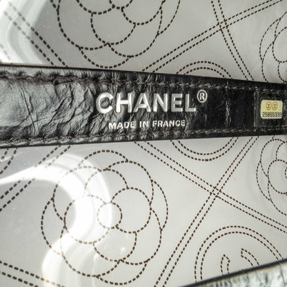 Top Quality Chanel Crumpled Calfskin PVC Camellia Bucket (SHG-53ZkcW)