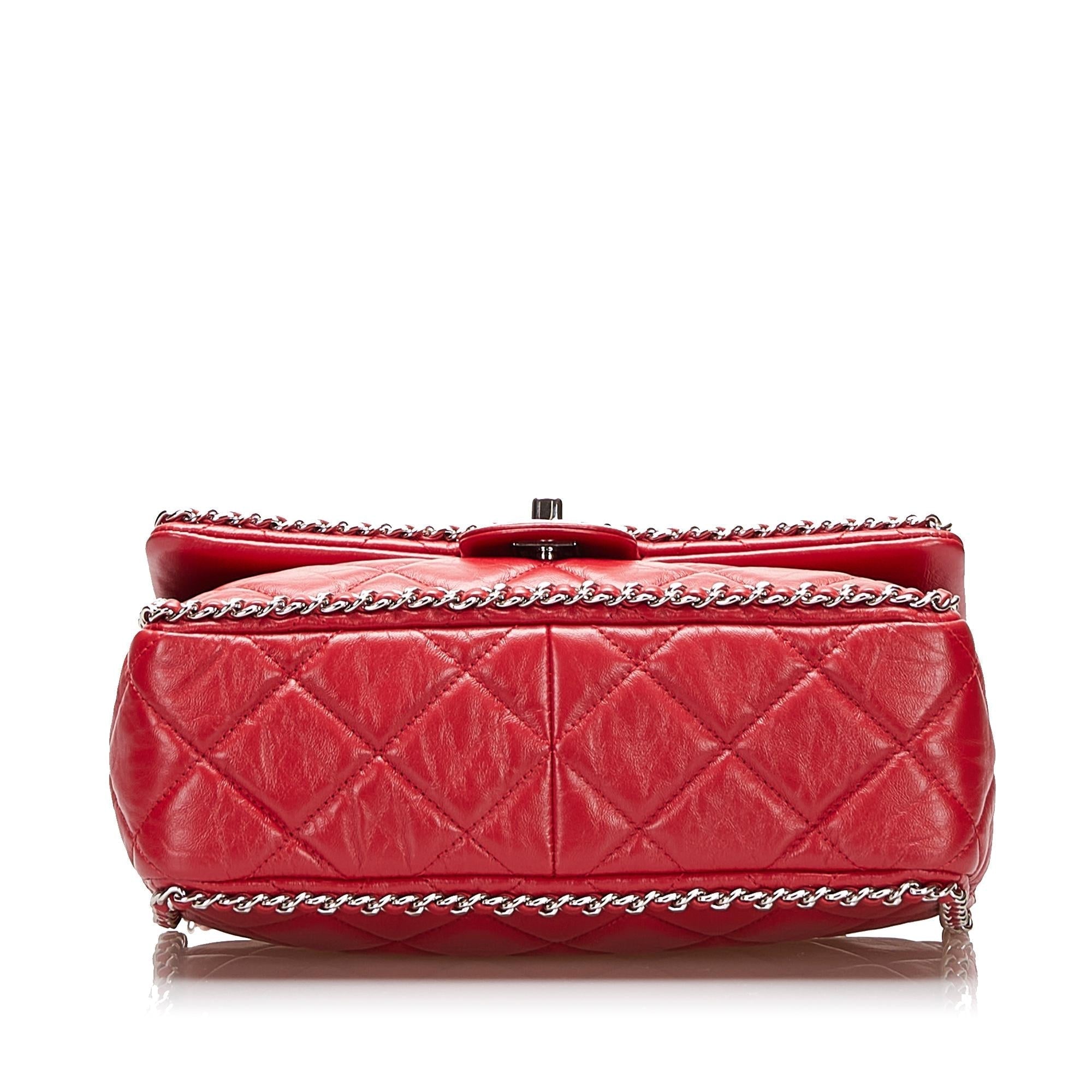 Top Quality Chanel Crumpled Chain All Over Flap (SHG-NURjgY)