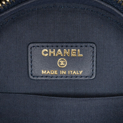 Top Quality Chanel Denim 19 Round Clutch with Chain (SHG-NNHtw0)