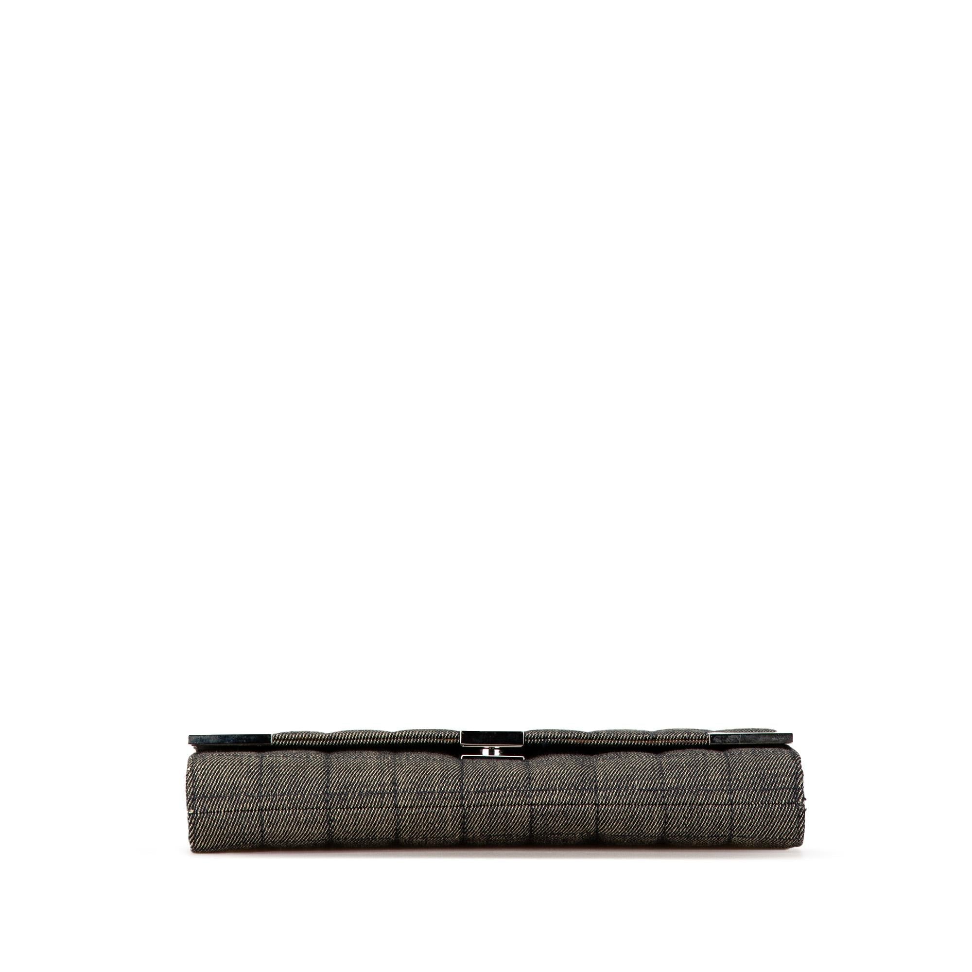 Top Quality Chanel Denim Choco Bar Chain Flap (SHG-rRGtBB)