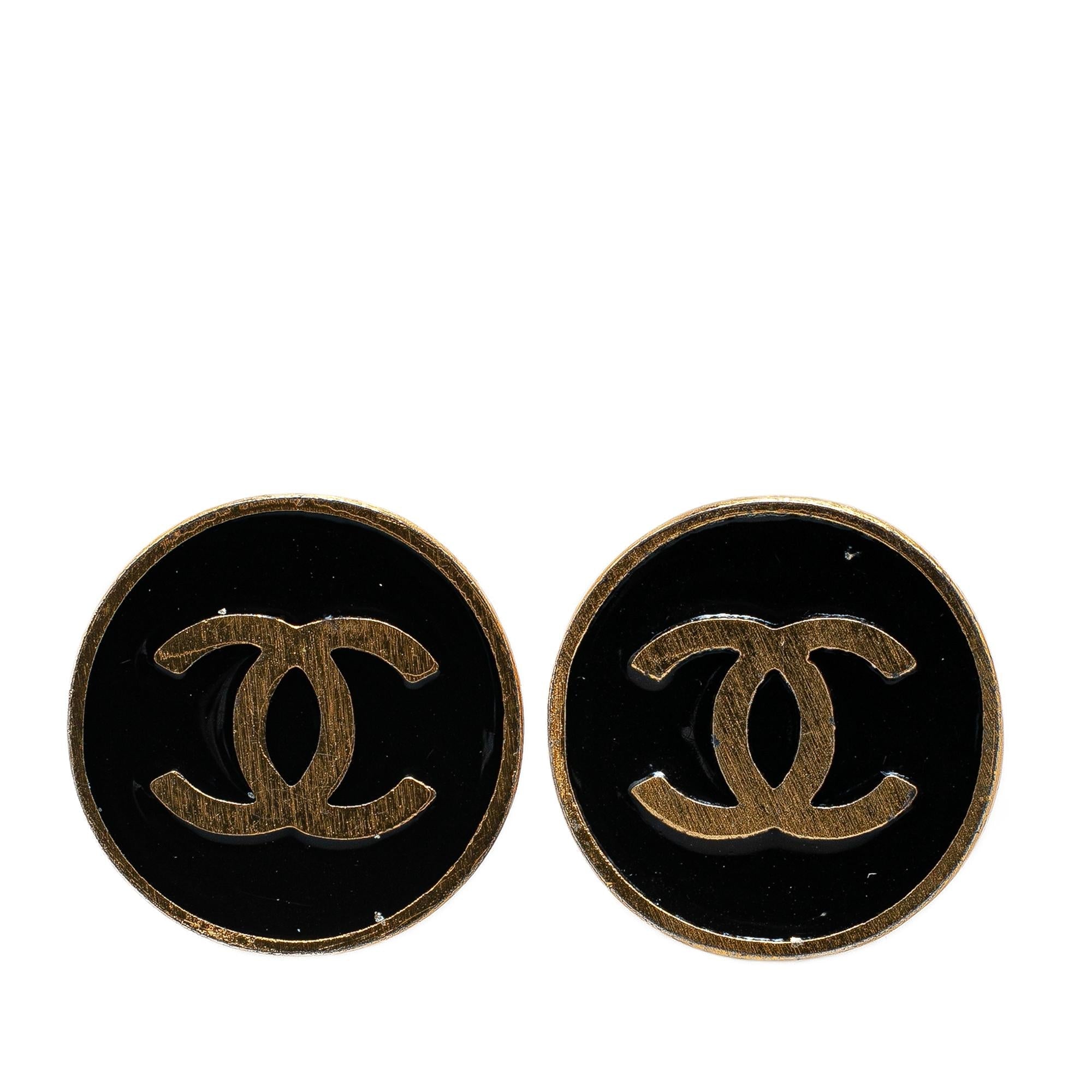 Top Quality Chanel Gold Plated CC Clip On Earrings (SHG-uuOEsU)