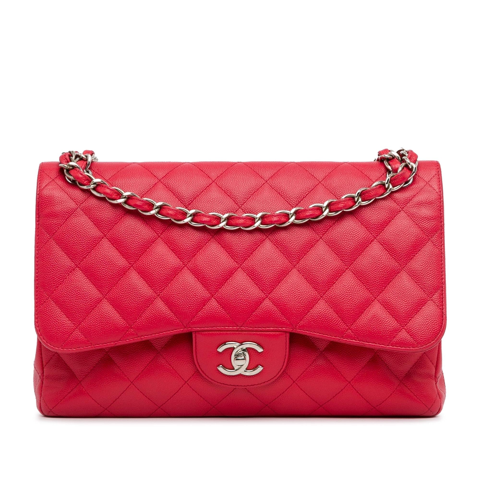 Top Quality Chanel Jumbo Classic Caviar Double Flap (SHG-oyJkrl)
