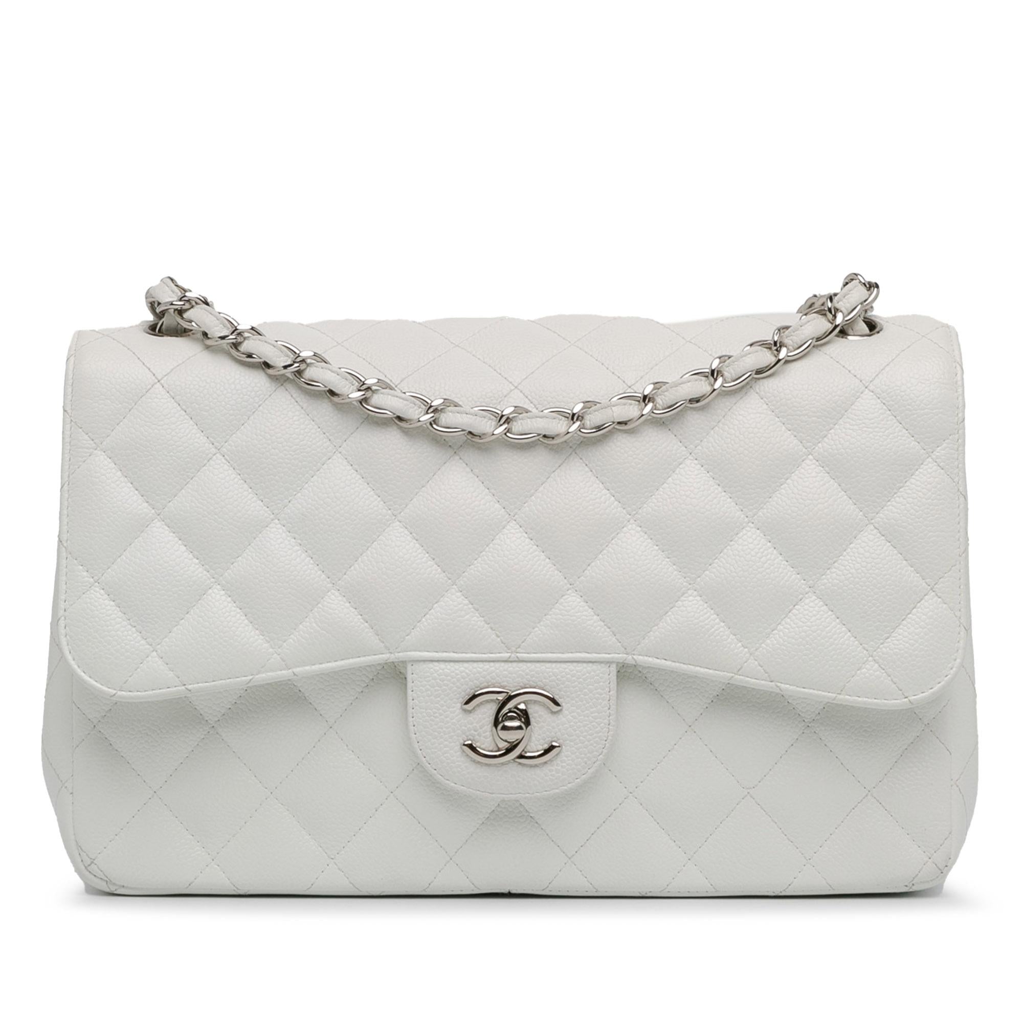 Top Quality Chanel Jumbo Classic Caviar Double Flap (SHG-2x97Of)