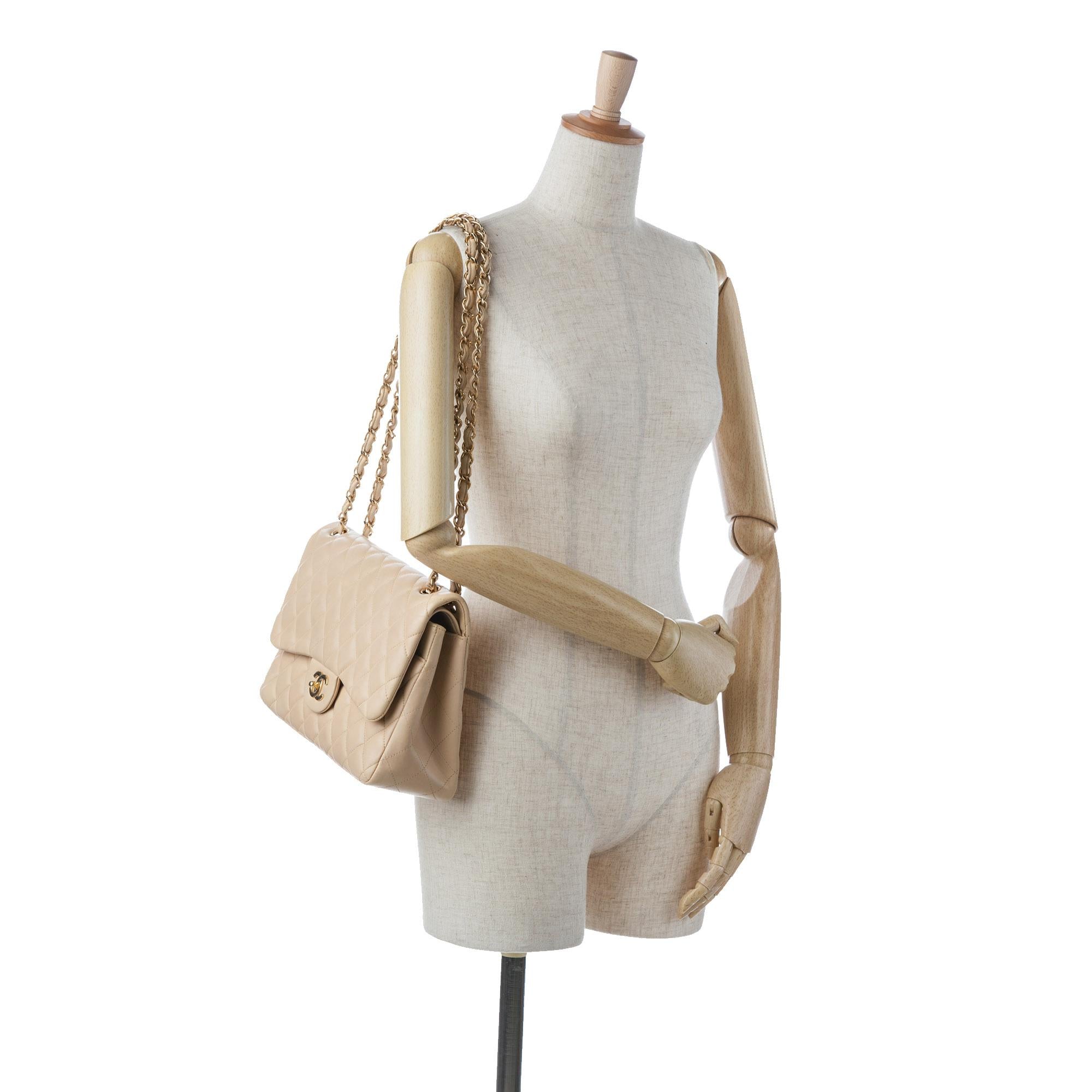 Top Quality Chanel Jumbo Classic Lambskin Double Flap (SHG-w2q3Kp)