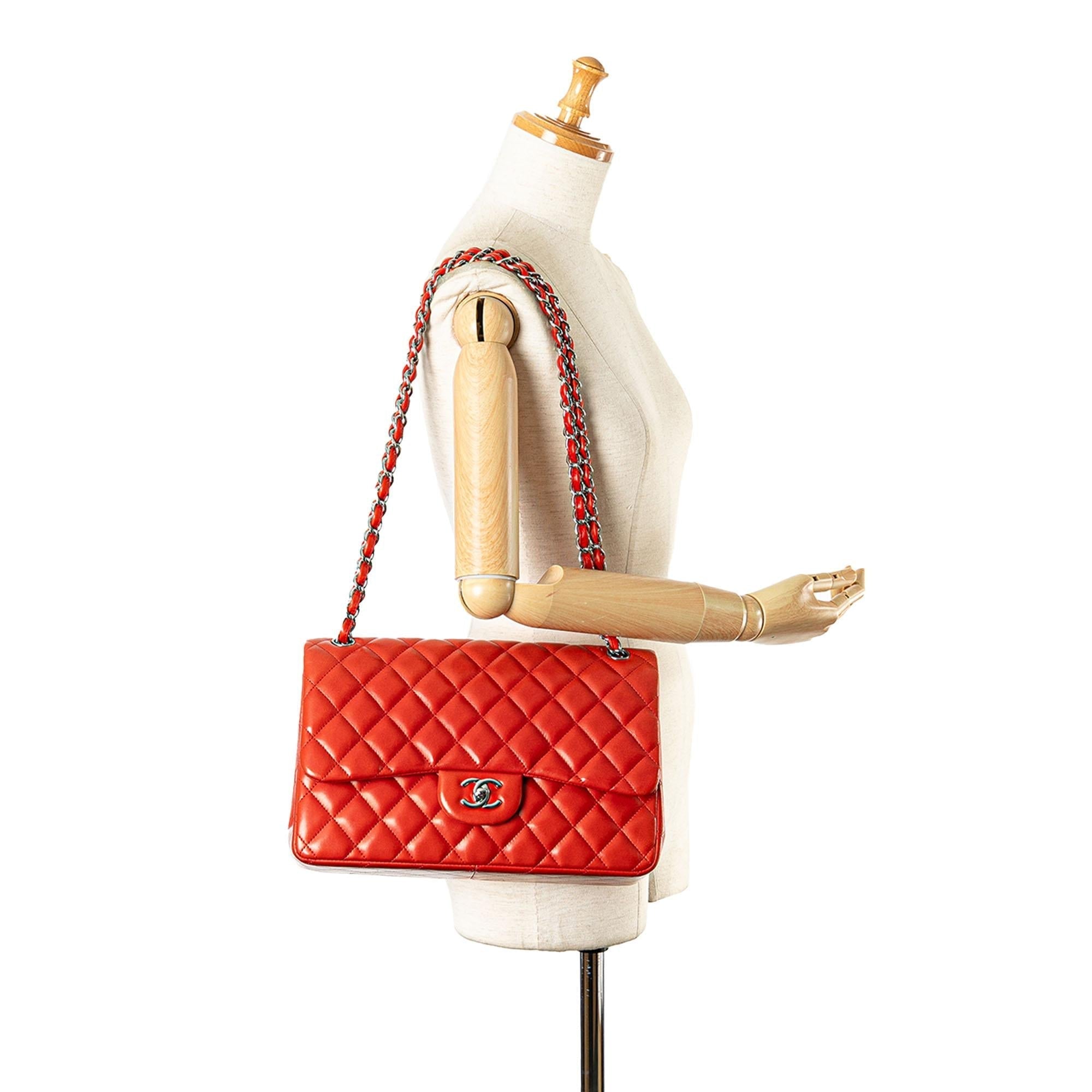 Top Quality Chanel Jumbo Classic Lambskin Double Flap (SHG-vjfSJ9)