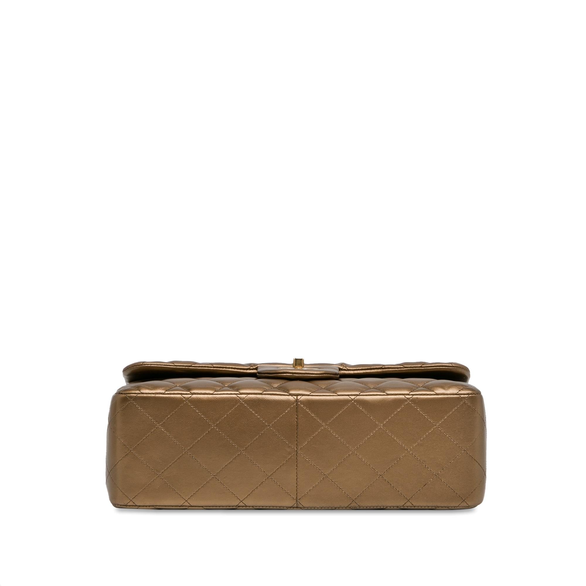 Top Quality Chanel Jumbo Classic Lambskin Double Flap (SHG-hZQv8E)