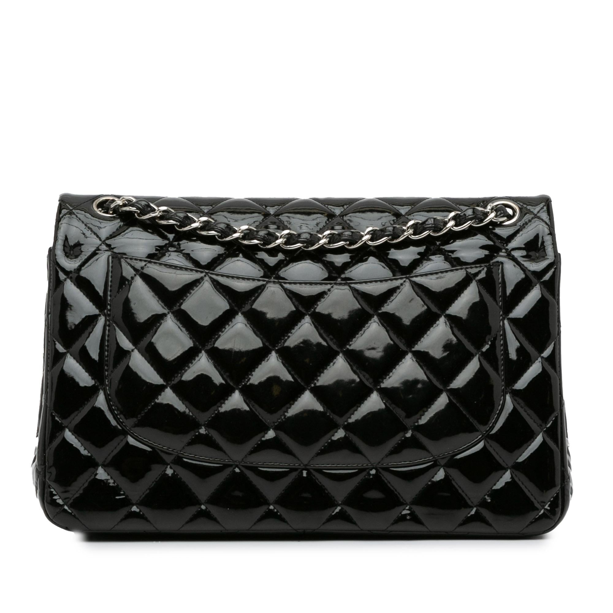 Top Quality Chanel Jumbo Classic Patent Double Flap (SHG-67ErRs)
